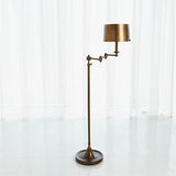 Swing Arm Floor Lamp-Light Bronze(مصباح سوينغ الذراع من البرونز)