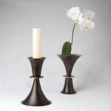 Trumpet Candleholder/Vase-Brass/Bronze
