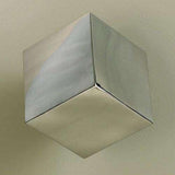 Tumbling Block Wall Cube-Stainless Steel