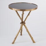 Twig Table-Brass/Black Granite(طاولة  أغصان الشجرة النحاسية وبسطح من الجرانيت الأسود)