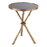 Twig Table-Brass/Black Granite(طاولة  أغصان الشجرة النحاسية وبسطح من الجرانيت الأسود)