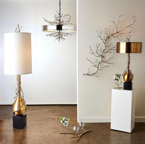 Twig Wall Art-Nickel(غصن شجرة جداري من النيكل)