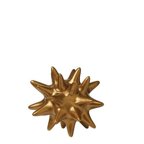 Urchin-Antique Gold-Small(تحفة صغيرة بشكل نجوم  متداخلة ذهبية اللون )