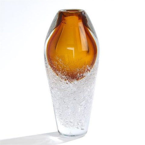 Venus Vase-Amber-Large