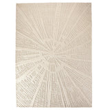 Vortex Rug-Ivory/Ivory-5' x 8'(سجادة دوامة - عاجي / عاجي -5 'x 8')