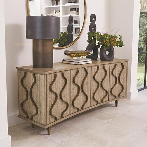 Wave Medium Cabinet(خزانة مموجة وسط)