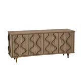 Wave Medium Cabinet(خزانة مموجة وسط)