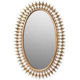 Wellington Mirror-Gold Leaf(مرآة  - ذهبي )