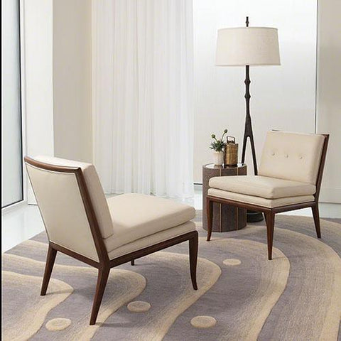 Wilson Chair-Beige Leather(~ كرسي ويلسون جلد بيج)