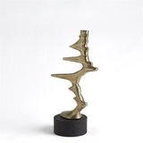 Wind Blown Sculpture-Brass-Small(منحوتة فى مهب الريح - نحاس - صغير)
