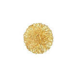 Wired Wall Disc-Brass-Small(قرص سلكي حائطي - من النحاس الأصفر - صغير)