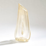 Golden Slant Vase