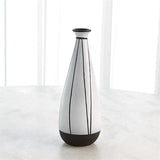 Black/White Linear Bottle-Sm