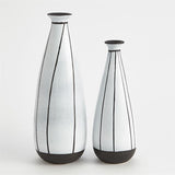 Black/White Linear Bottle-Large