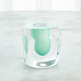 Square Vase-Wintergreen