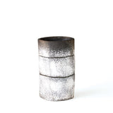 Stacked Vase-Grey-Sm