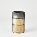 Stacked Vase-Ochre-Sm