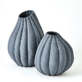 Glow Vase-Black-Lg