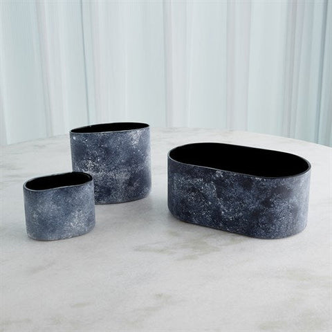 Black Scavo Vase-Wide