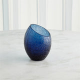 Volcano Vase-Blue-Sm