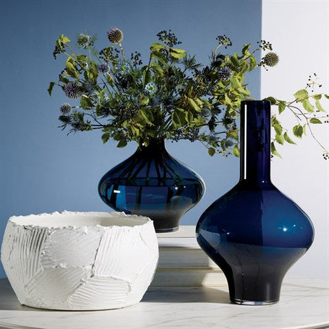 Driblet Vase-Night Blue-Lg