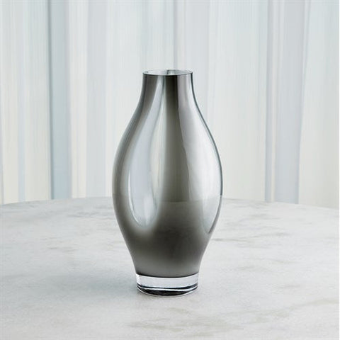 Fly Through Vase-Grey-Med