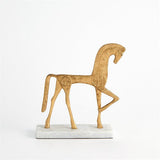 Roman Horse-Gold-Sm