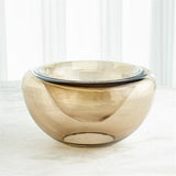 Double Take Bowl-Light Topaz-Lg