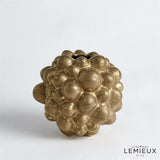 Bubble Vase-Matte Antique Gold-Lg