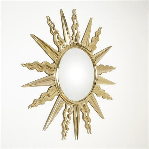 Soleil Mirror-Brass